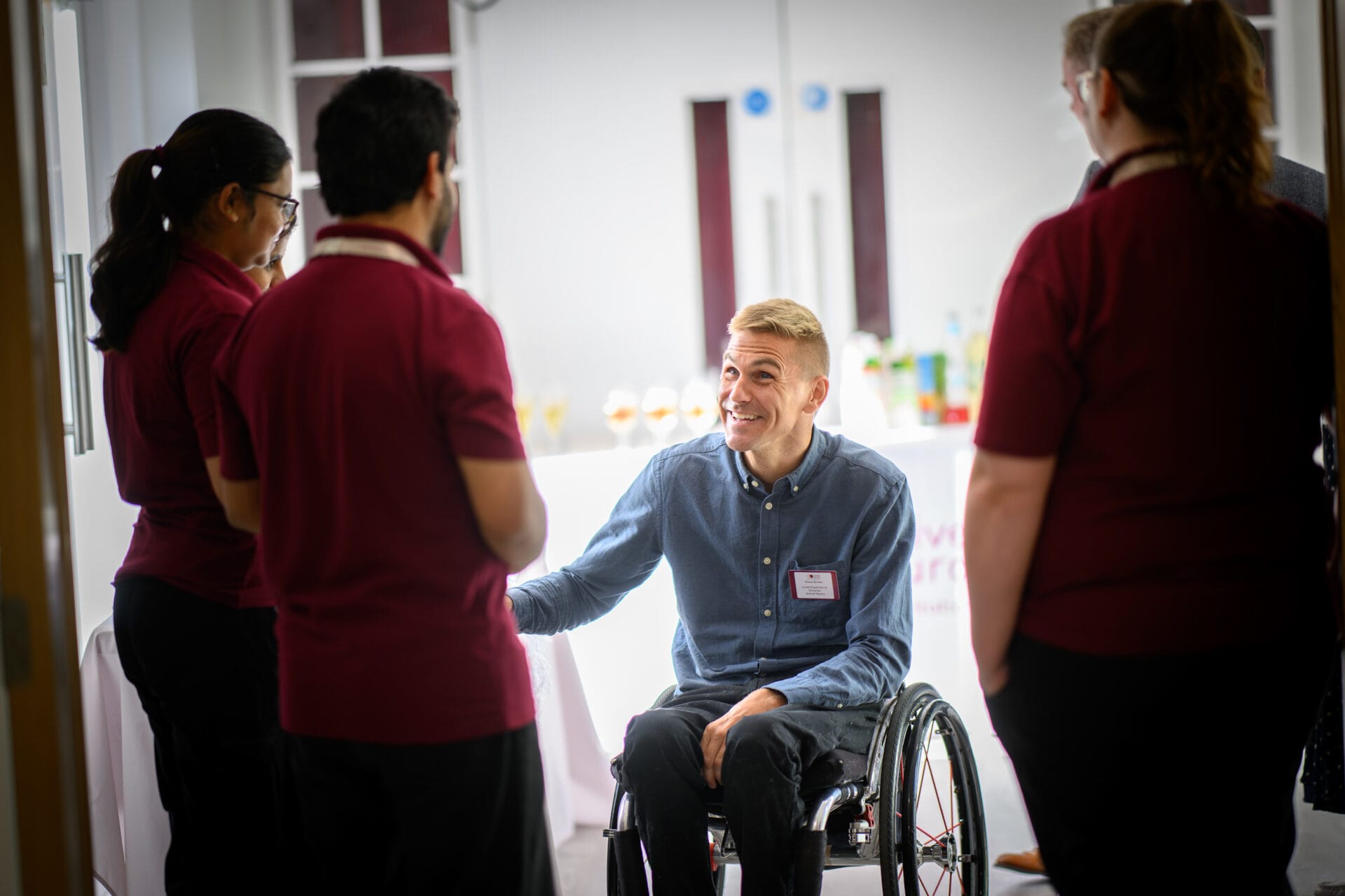 Steve Brown Visits Hothfield Neurological Rehabilitation Centre ...